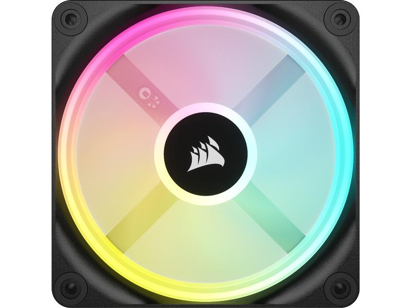 Corsair PC-Lüfter iCUE QX120 RGB Expansion Kit Schwarz