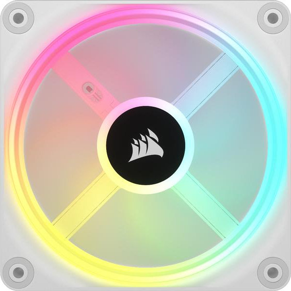Corsair PC-Lüfter iCUE QX120 RGB Starter Kit Weiss
