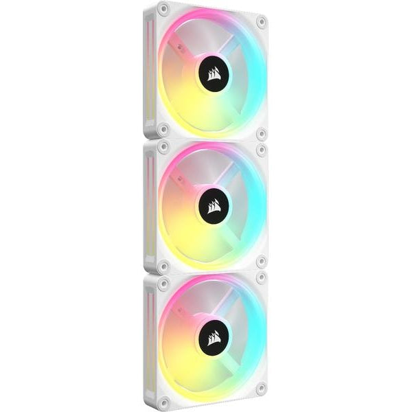 Corsair PC-Lüfter iCUE QX120 RGB Starter Kit Weiss
