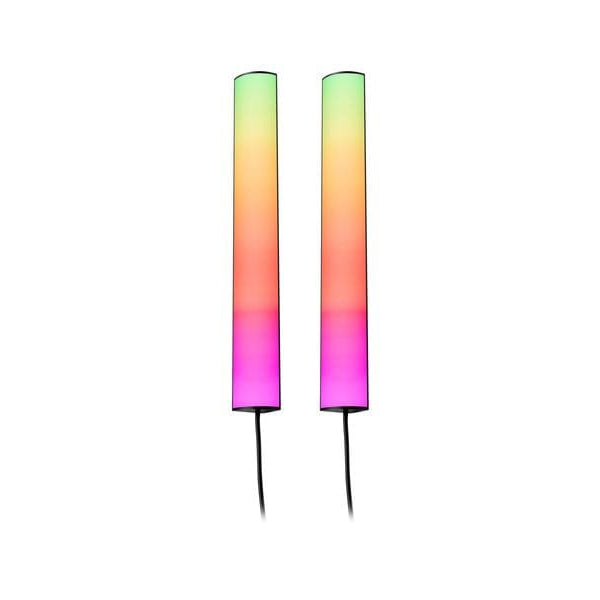 Paulmann EntertainLED Lightbar Dynamic RGB, 30 cm, Schwarz, 2er Set