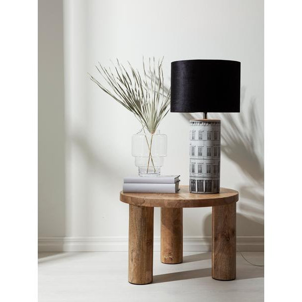 Markslöjd Tischleuchte Ichi 1L, E27, 60W, Grau