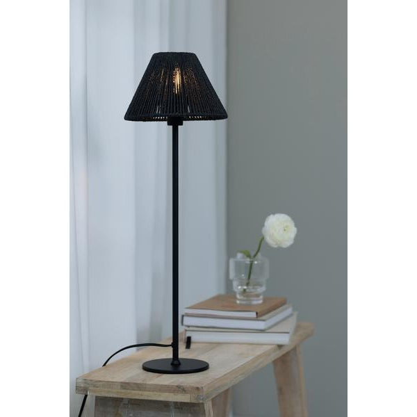 Markslöjd Tischleuchte Corda 1L, E14, 4 W, Schwarz