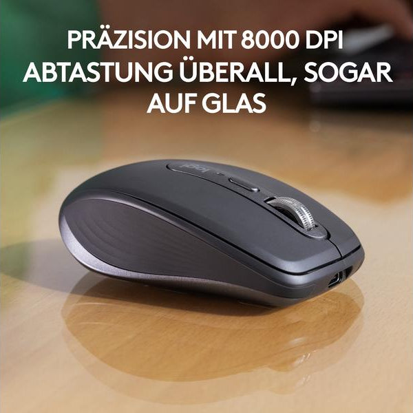 Logitech Mobile Maus MX Anywhere 3s for Business Graphite