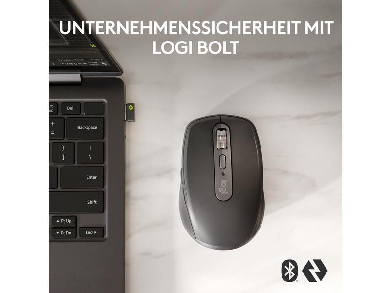 Logitech Mobile Maus MX Anywhere 3s for Business Graphite