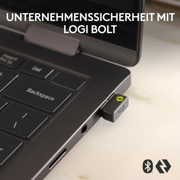 Logitech Mobile Maus MX Anywhere 3s for Business Pale Grey