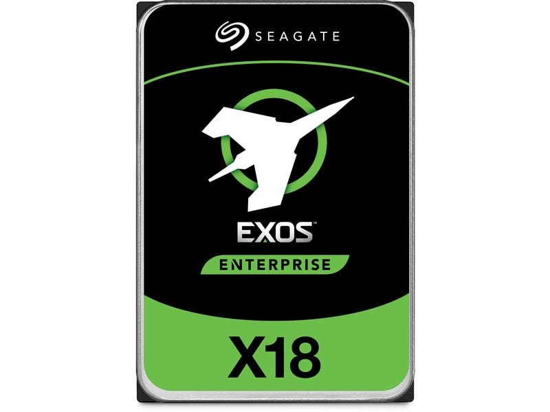 Seagate Exos X18 - 16TB - 3.5", SAS, 7.2k, 256MB, 512e