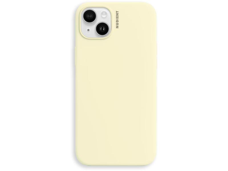 Nudient Back Cover Base Case iPhone 14 Plus Pale Yellow
