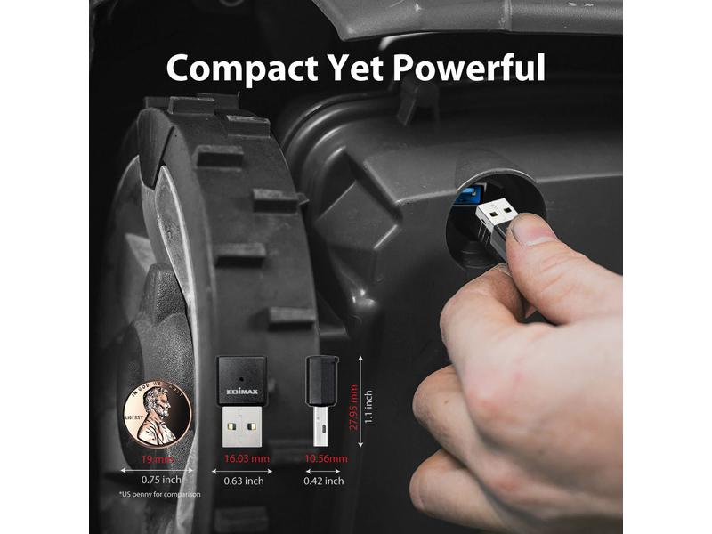 Edimax WLAN-AC USB-Stick IEW-7811UTC Industrial