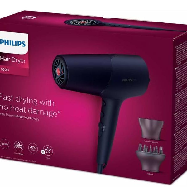 Philips Haartrockner Series 5000 BHD510/28 Blau