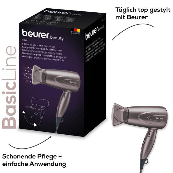 Beurer Reisehaartrockner HC 17