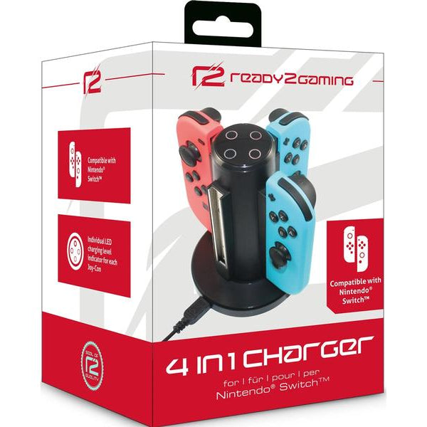 GAME Ladestation 4 in 1 Charger