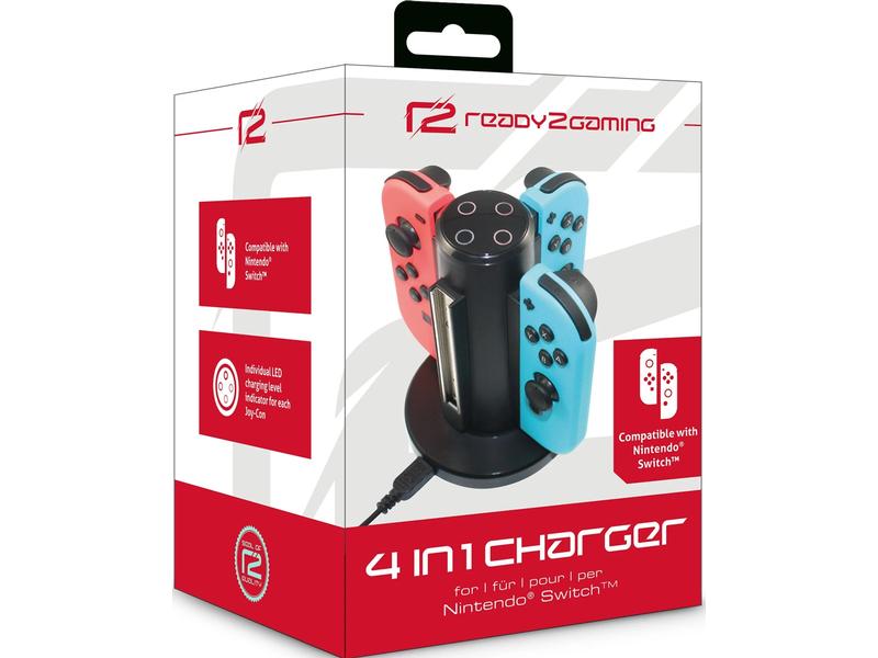 GAME Ladestation 4 in 1 Charger