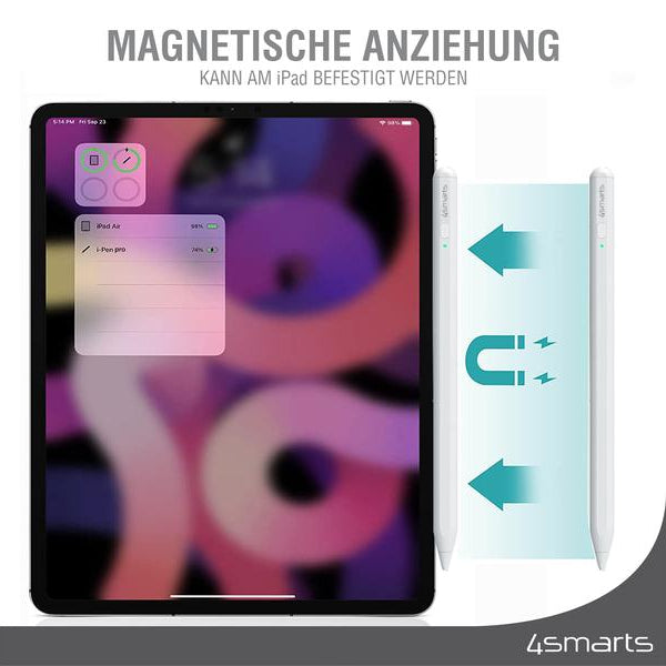 4smarts Eingabestift Pencil Pro 3 Weiss