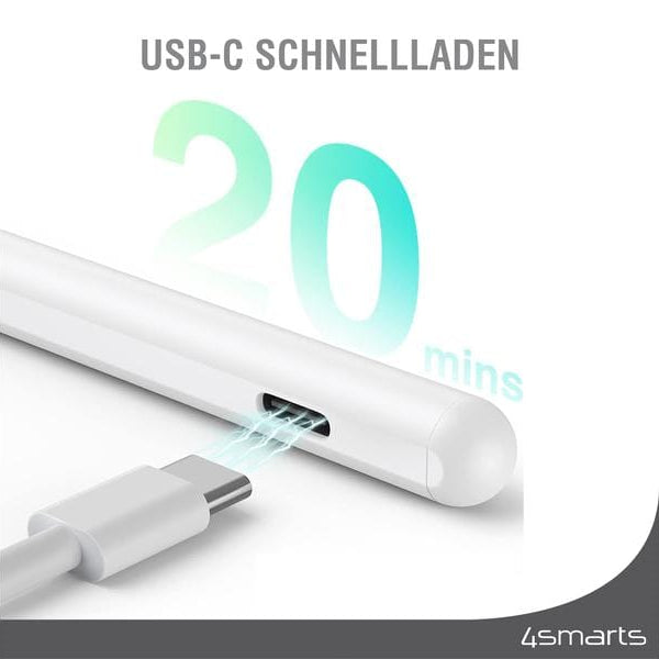 4smarts Eingabestift Pencil Pro 3 Weiss