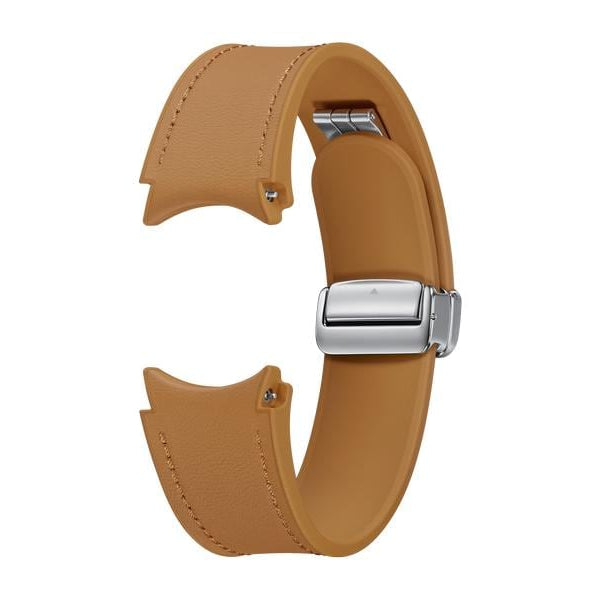 Samsung D-Buckle Eco Leather Band M/L Galaxy Watch 4/5/6 Camel