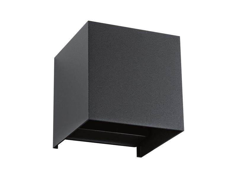 Paulmann Outdoor Wandleuchte LED House Cybo, 2x2.5W, RGBW, Anthrazit