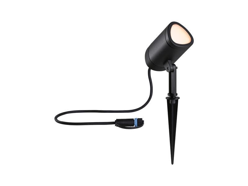 Paulmann Outdoor Gartenspot Plug &amp; Shine Shira, RGBW, 6.5W, Anthrazit