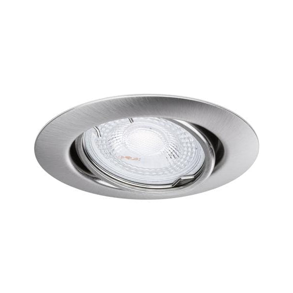 Paulmann Einbauspot LED Base Basisset, GU10, 10 x 10W, Eisen