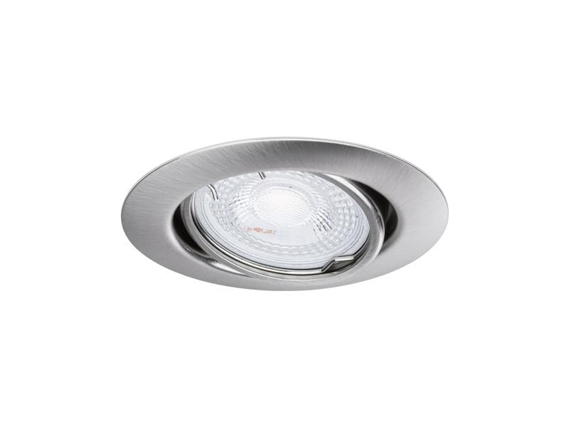 Paulmann Einbauspot LED Base Basisset, GU10, 10 x 10W, Eisen