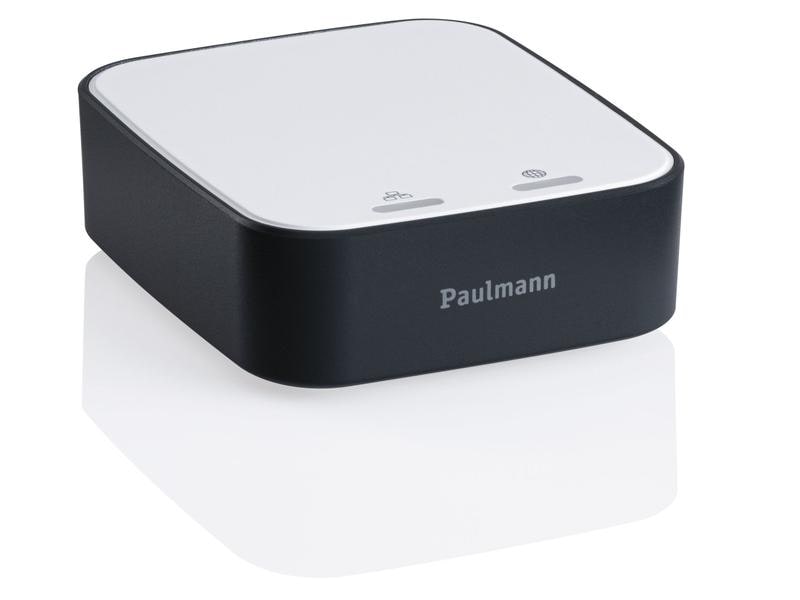 Paulmann Smart Home Gateway Smik, Zigbee, Weiss/Anthrazit