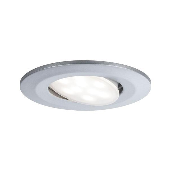 Paulmann Einbauspot LED Calla Basisset, 10 x 6W, 4000K, Chrom
