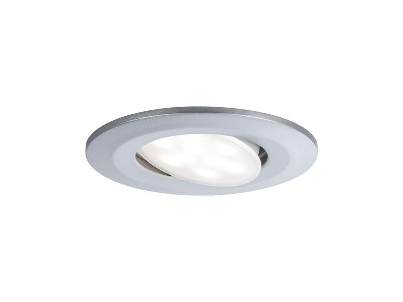 Paulmann Einbauspot LED Calla Basisset, 10 x 6W, 4000K, Chrom
