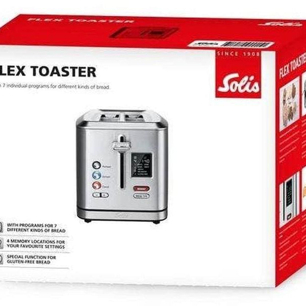 Solis Toaster Flex Typ 8004 Silber