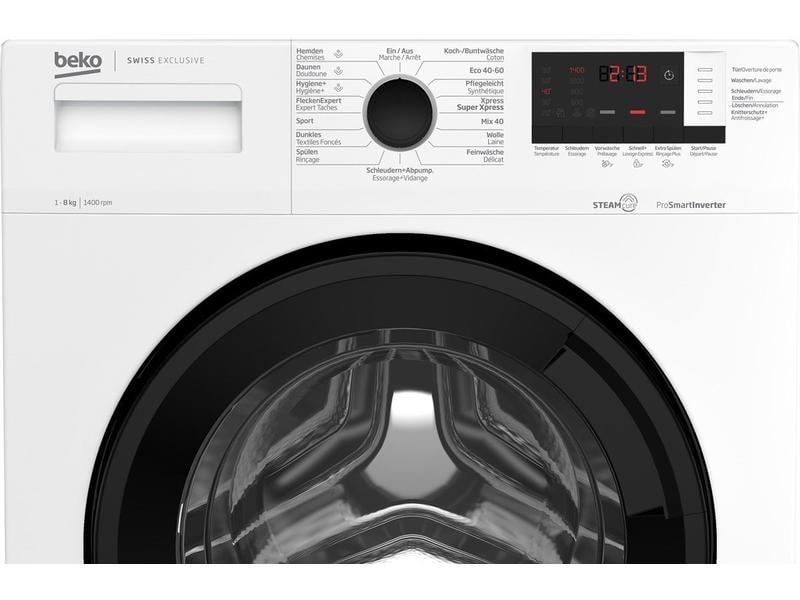 Beko Waschmaschine WM215 Links