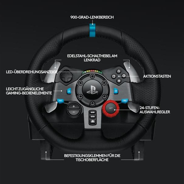 Logitech Lenkrad G29 Driving Force PS5 / PS4 / PS3 / PC