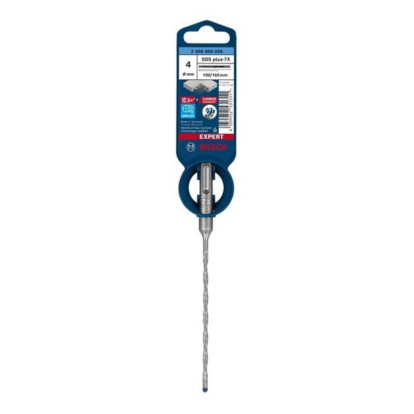Bosch Professional Hammerbohrer EXPERT SDS plus-7X, 4 x 100 x 165 mm