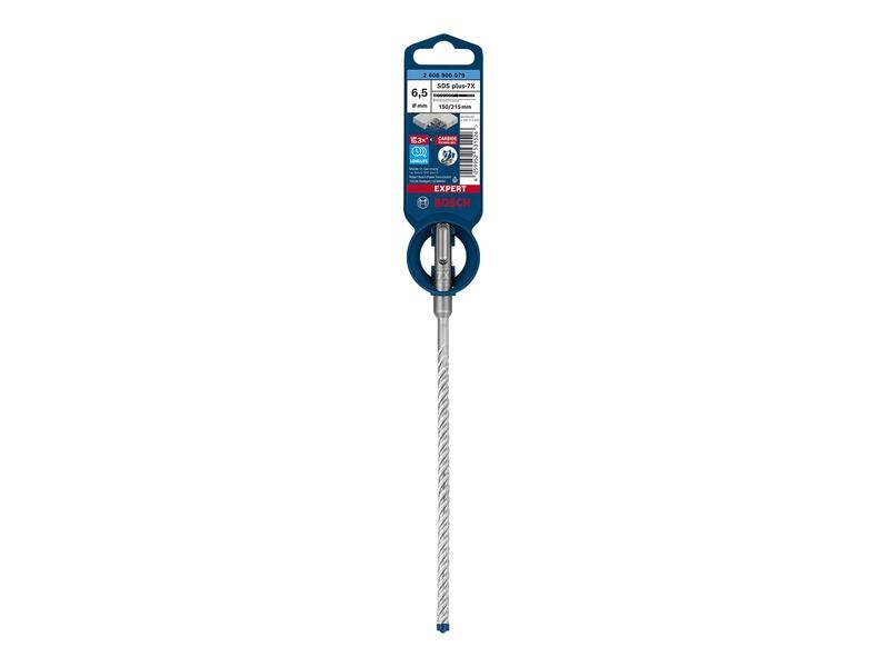 Bosch Professional Hammerbohrer EXPERT SDS plus-7X, 6.5 x 150 x 215 mm