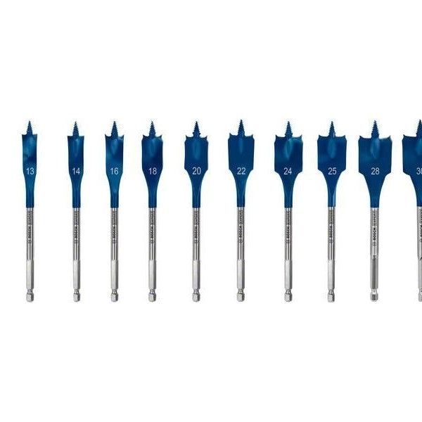 Bosch Professional Flachfräsbohrer-Set Expert Self Cut Speed, 13-teilig