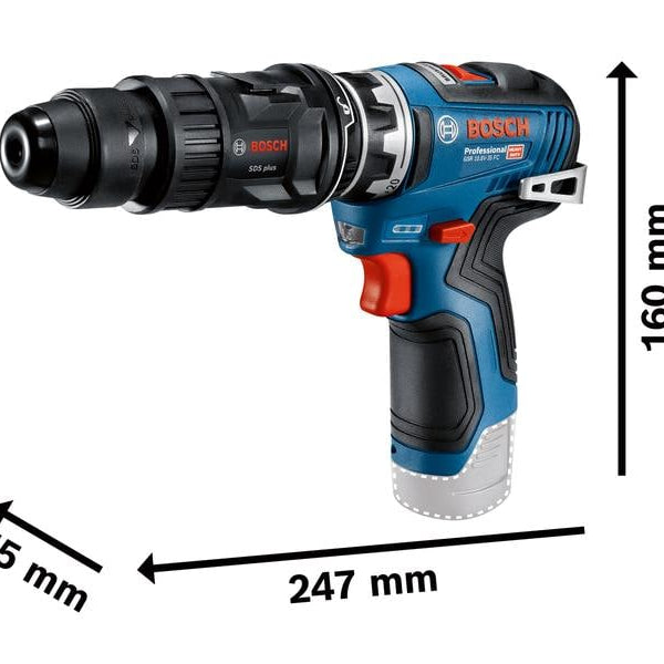 Bosch Professional Akku-Bohrschrauber GSR 12 V-35 FC
