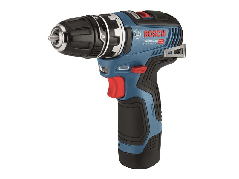 Bosch Professional Akku-Bohrschrauber Set 12 V-GSR+GWS+2 x 2.0Ah