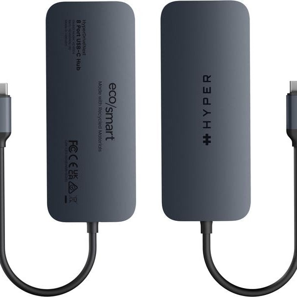 HYPER Dockingstation HyperDrive EcoSmart 8-in-1