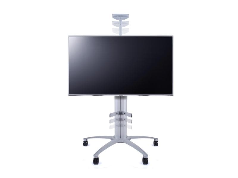 Multibrackets TV-Trolley Display Stand 110 Tilt &amp; Table Silber