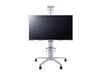 Multibrackets TV-Trolley Display Stand 110 Tilt & Table Silber