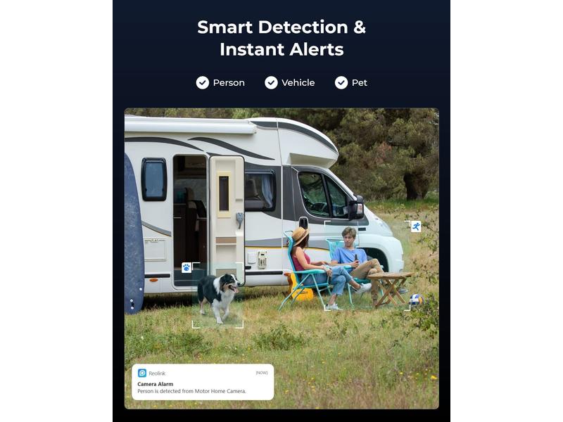 Reolink Netzwerkkamera RL-TrackMix-LTE inkl. Solar Panel Plus 66W