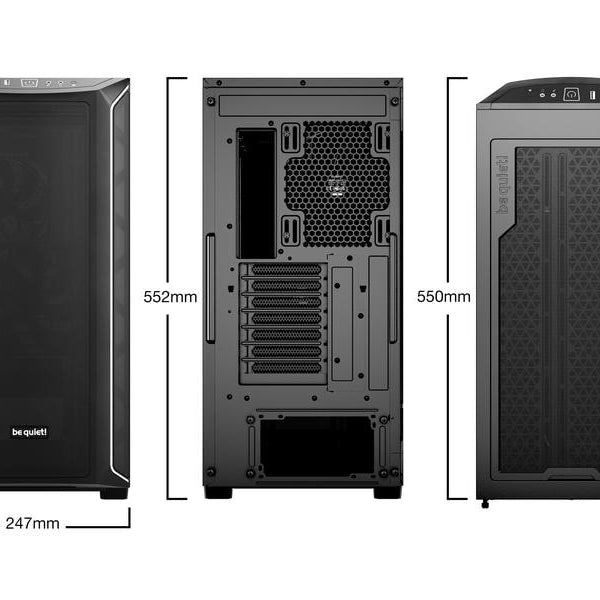 be quiet! PC-Gehäuse Shadow Base 800 DX Schwarz