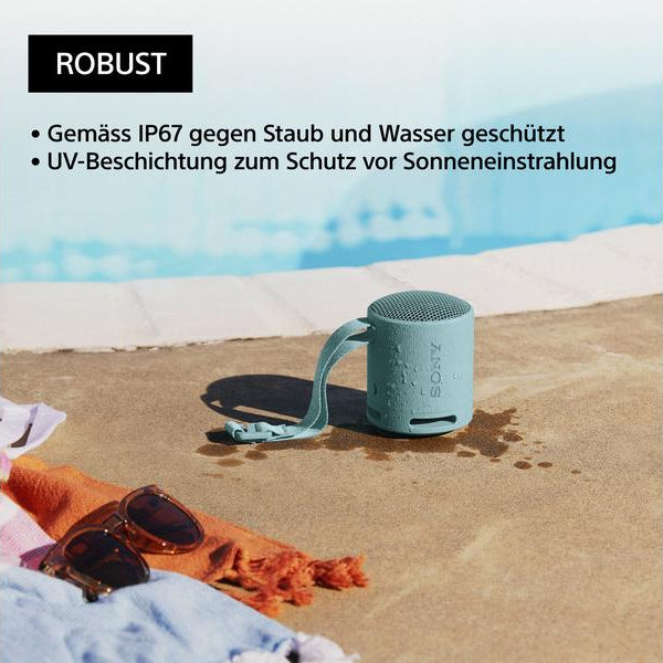 Sony Bluetooth Speaker SRS-XB100 Blau