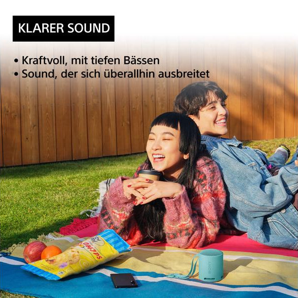 Sony Bluetooth Speaker SRS-XB100 Blau