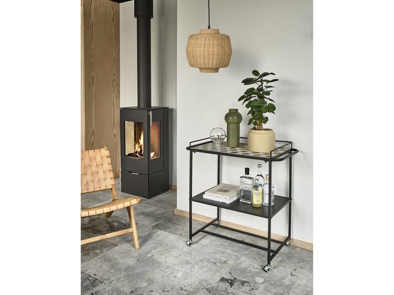Villa Collection Pendelleuchte Vilna Ø 30 cm, E27, 40W, Braun