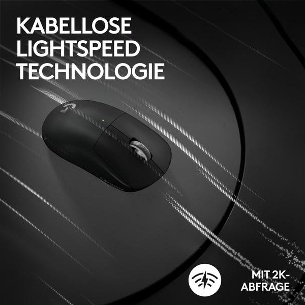 Logitech Gaming-Maus Pro X Superlight 2 Lightspeed Schwarz