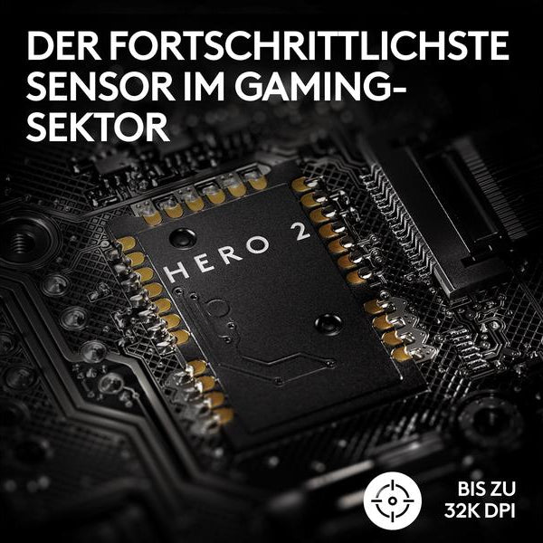 Logitech Gaming-Maus Pro X Superlight 2 Lightspeed Schwarz