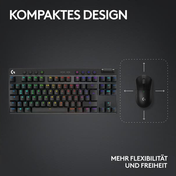 Logitech Gaming-Tastatur PRO X TKL Lightspeed
