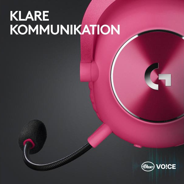 Logitech Headset G Pro X 2 Wireless Lightspeed Gaming Magenta
