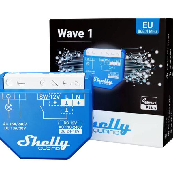 Shelly Schaltaktor Qubino Wave 1