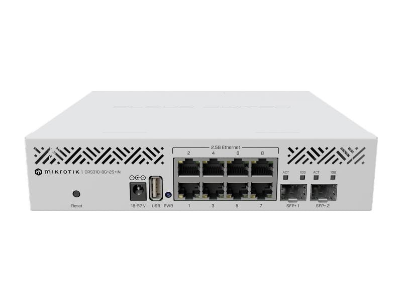MikroTik Switch CRS310-8G+2S+IN 10 Port