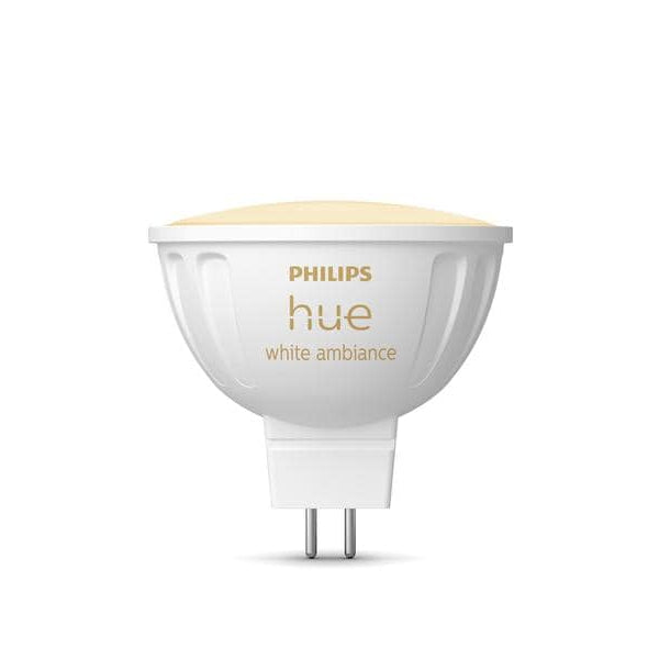 Philips Hue Leuchtmittel White Ambiance MR16 Einzelpack 400 lm