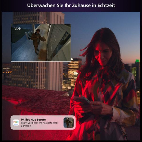Philips Hue Secure kabelgebundene Kamera Weiss